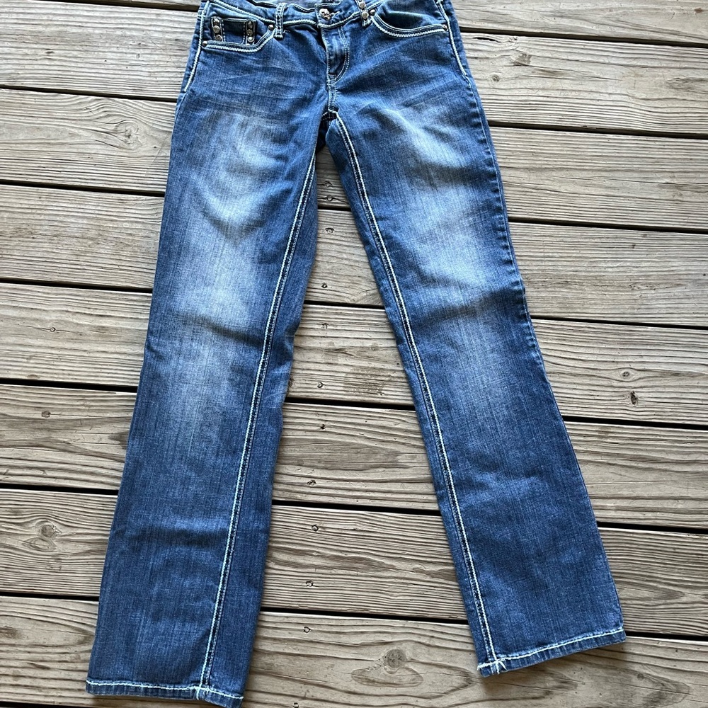 Women’s Petrol Toni size 2 (27) Length 34 jeans